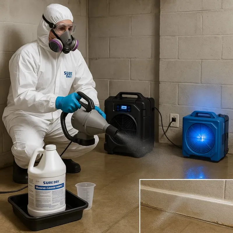 Sanitization and Odor Removal process in Milan, NH