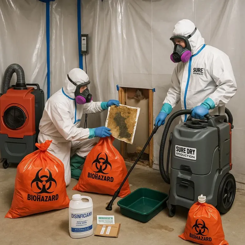 Contaminated Water Handling Protocols process in Milan, NH