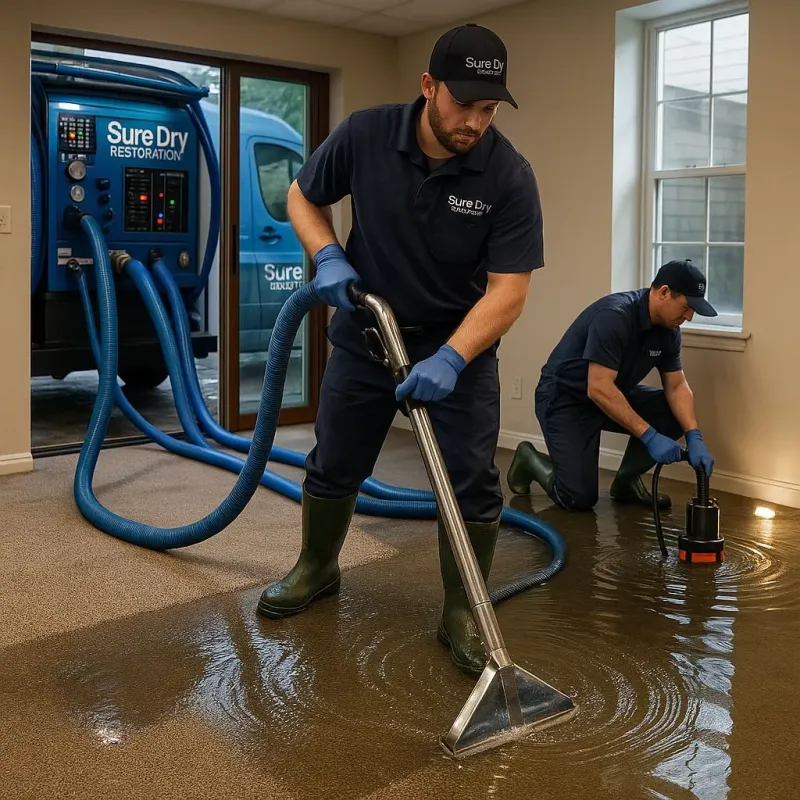 Water Extraction and Removal process in Milan, NH